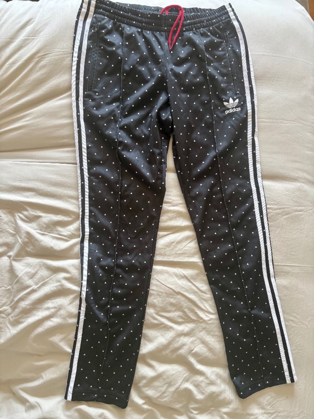 Adidas x Pharrell Williams Black and White Track Pants